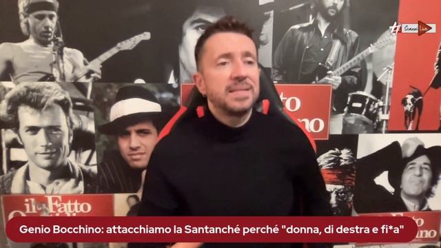 Genio Bocchino: "Attaccate la Santanché perché "donna, di destra e fi*a" смотреть онлайн