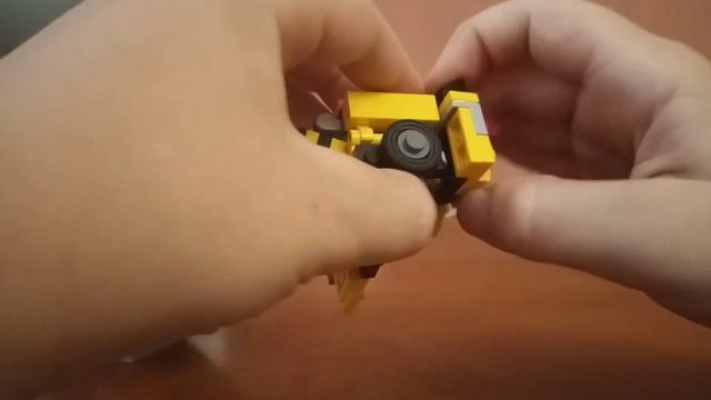 Продолжение как собрать бамблби из лего