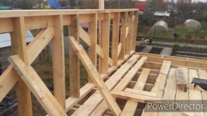 Каркасный дом 6х8 своими руками ч. 8 #каркасник