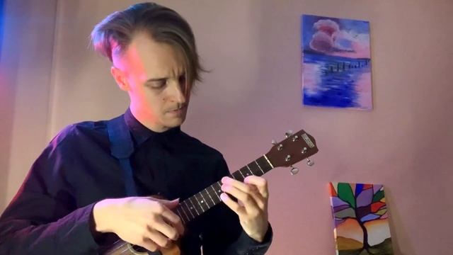 ukulele. Old Town Road ukulele cover смотреть онлайн