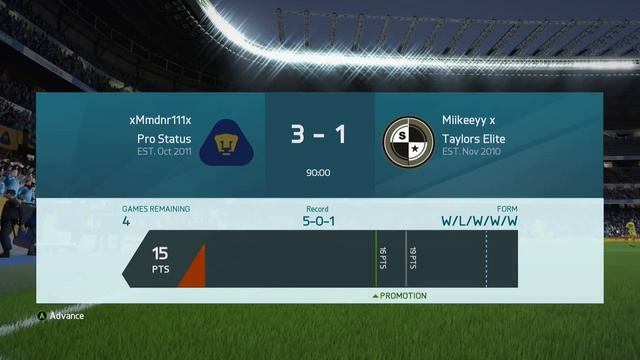 Fifa 16 UT Road To Division 1 - Division 3?! - Thanks for 400 subs! смотреть онлайн