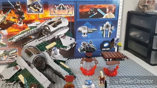 LEGO Star Wars 9494 Anakin's Jedi Interceptor обзор🏆🌟🔥 смотреть онлайн