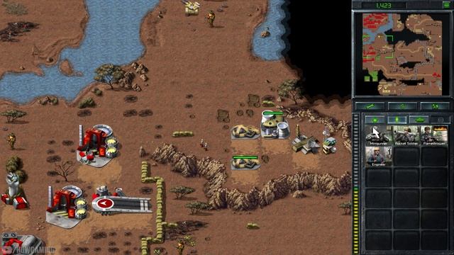 Command & Conquer Remastered 4K - Nod Final Mission 13 C - Cradle Of My Temple - Hard Difficulty смотреть онлайн