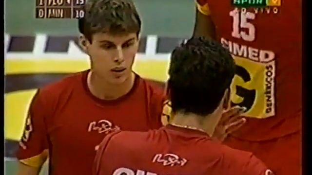 2005/2006 - (J 02) Florianópolis Vs Telemig Minas do Oposto Leandro Vissotto. Volleyball Masculino смотреть онлайн