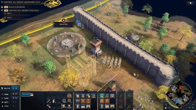 Age of Empires IV - Skirmish vs HARDEST AI смотреть онлайн