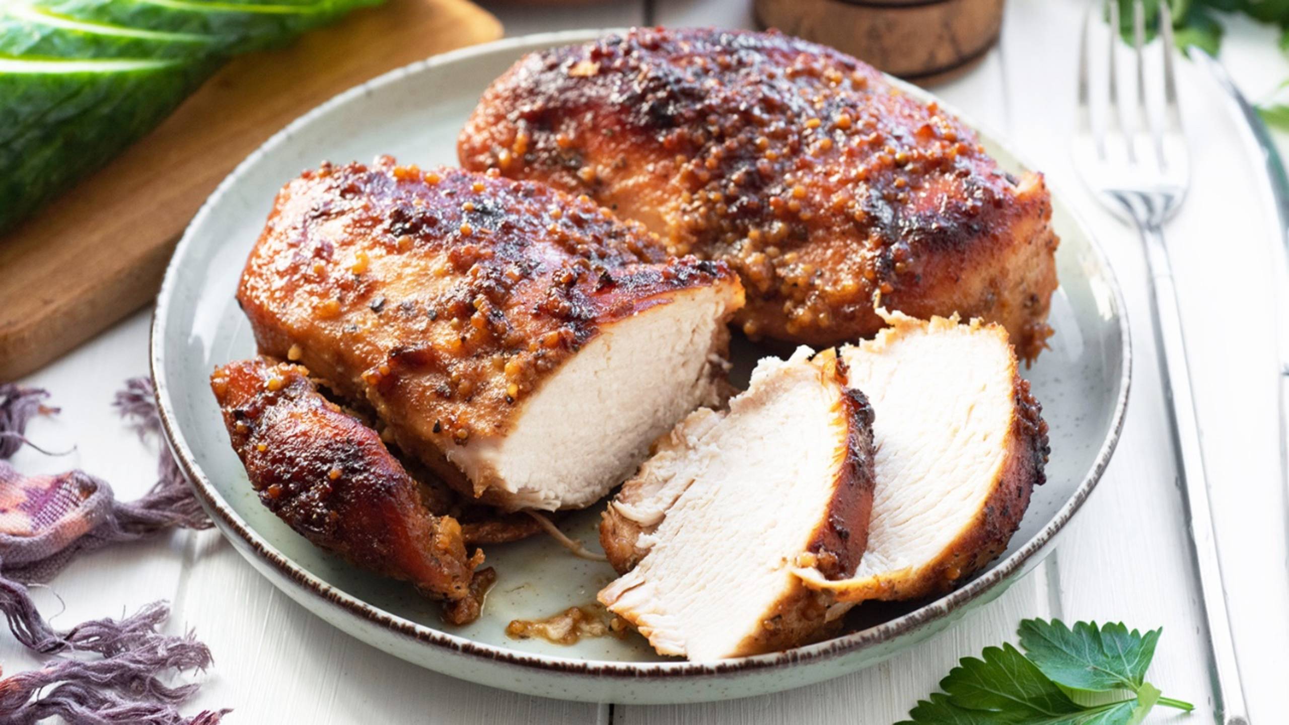 🍗 Сочная куриная грудка в духовке. Показываю мой любимый маринад для грудки и рецепт приготовления смотреть онлайн