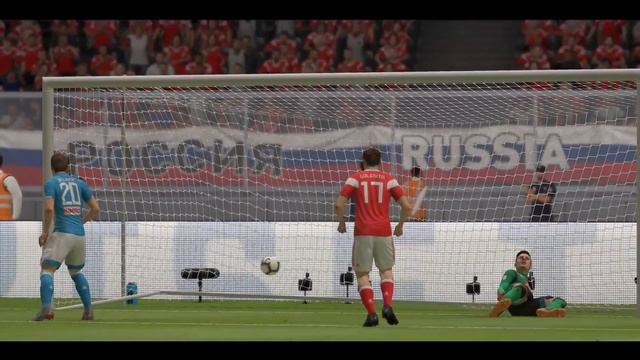 FIFA 19_Россия против ФК Наполи смотреть онлайн