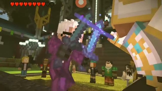 Minecraft: Story Mode Hadrian Final Boss Battle смотреть онлайн
