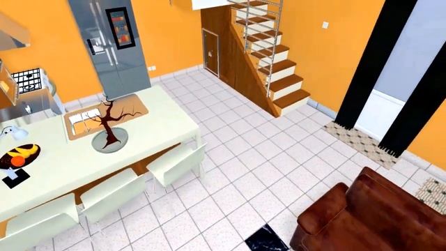 (6x7 Meters) Small house design ideas with 2 Bedrooms. 42 sqm Tiny House смотреть онлайн