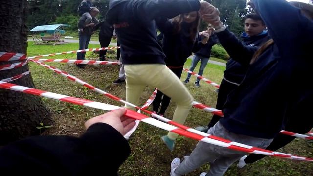 Веревочный курс. NucKids 2015.