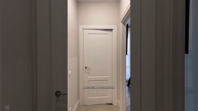 Идеальная дверь для маленькой квартиры.