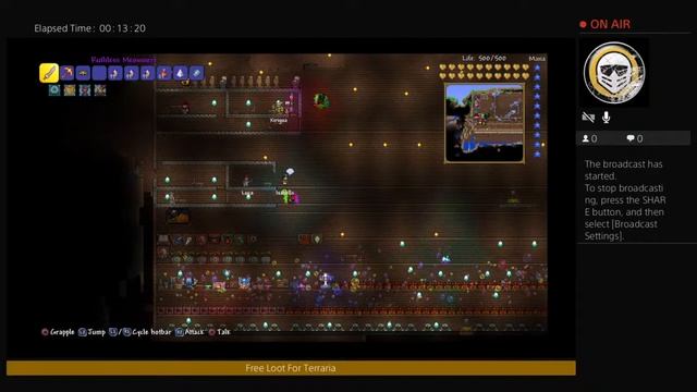 Terraria| Giving Free Moon Lord Bags And Rainbow Dye смотреть онлайн