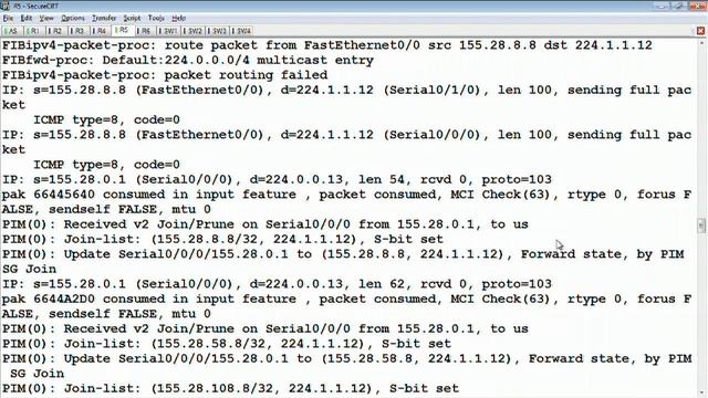 123 - PIM Sparse Mode Configuration смотреть онлайн