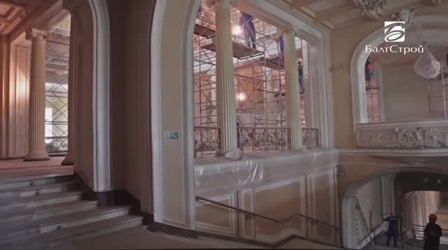 Реставрация Большого зала Консерватории им. Чайковского смотреть онлайн