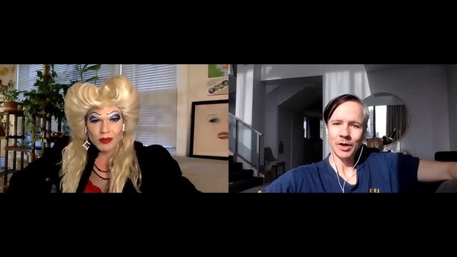 Hedwig (Eddie Lopez) Interviews John Cameron Mitchell at AIFF2021 смотреть онлайн