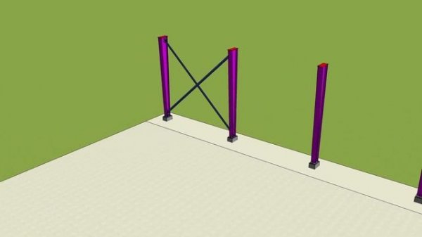 Steel Structure Construction with Tapered Section | Components of Steel Structure