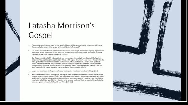 Latasha Morrison's Be the Bridge смотреть онлайн