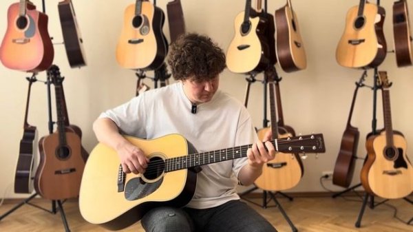 Полномассивный Мартин D28! Почему на Martin равняются?