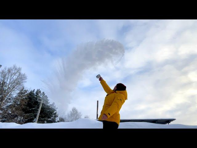 Испытание ПВХ ткани морозом: Потрескается при ниже -38? смотреть онлайн