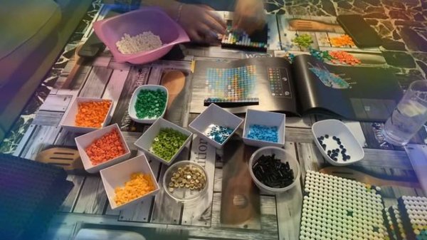 Timelapse Lego World Map 31203