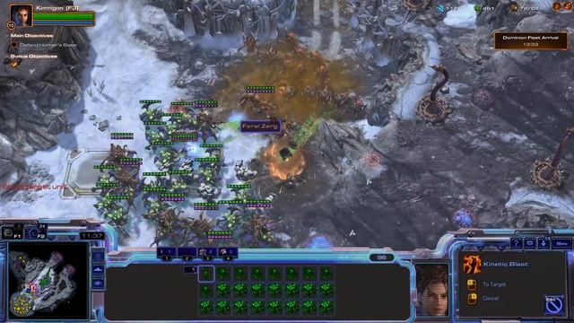 StarCraft 2 Kerrigan Covert Ops Campaign Mission 2 - Sudden Strike смотреть онлайн