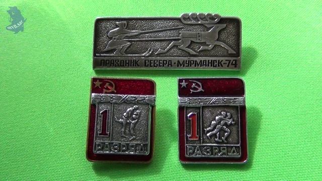 значки СССР.40-й Праздник севера Мурманск 1974г.1. разряд борьба Дзюдо.1.разряд борьба Вольная. #703 смотреть онлайн
