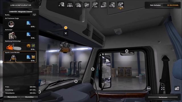 [ATS v1.35] American Truck Simulator - Space Paint Jobs Pack + Cabin accessories смотреть онлайн