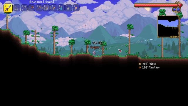 TERRARIA GUIDES - HOW TO CREATE THE SLIME CROWN & HOW TO SUMMON KING SLIME смотреть онлайн
