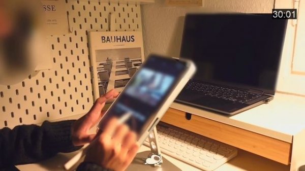 1 hour STUDY WITH ME / Edit with me, night time no music in real time, iPad apple pencil sounds 📝