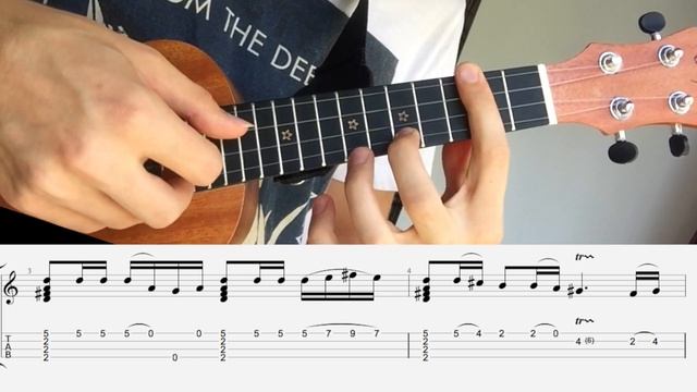 Ukulele. G. Bizet-Carmen-Overture how to play ukulele смотреть онлайн