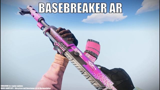 RUST - ALL AK47 SKIN SHOWCASE PART 2 - PRICES & TIMESTAMPS