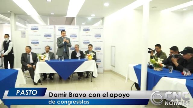 CNC Noticias Pasto - Damir Bravo con el apoyo de Congresistas смотреть онлайн