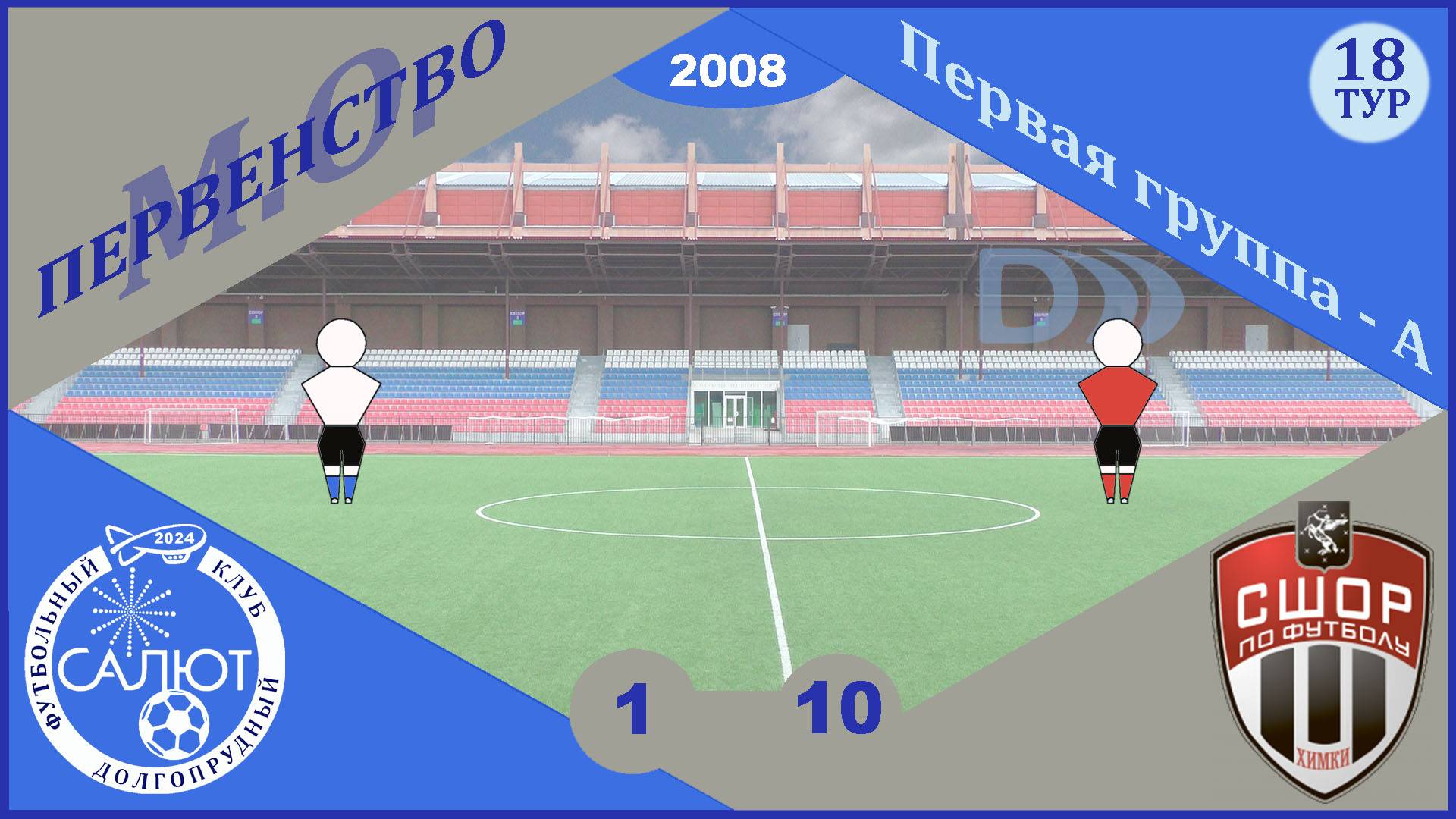 ФСК Салют 2008  1-10  СШОР-2 Химки