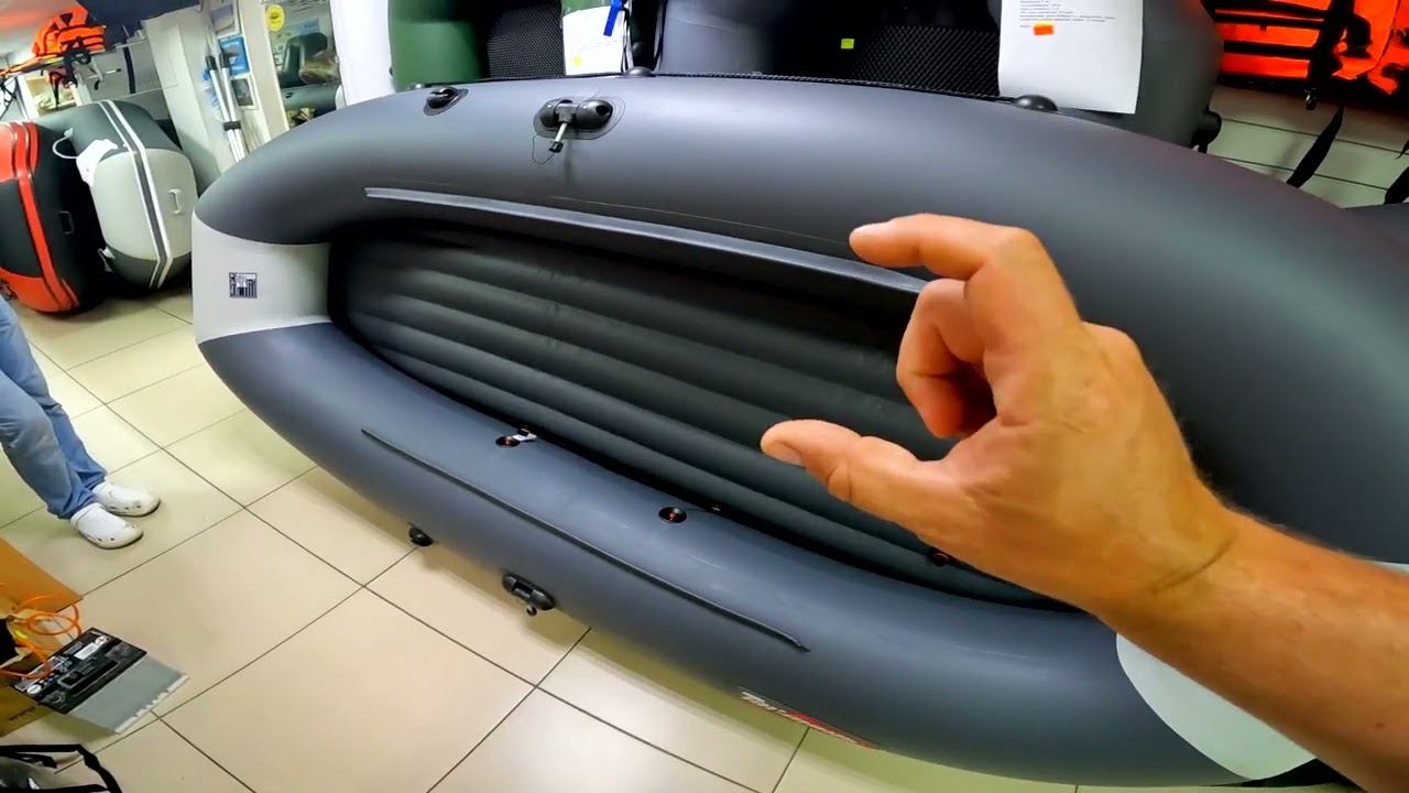 Таймень LX 290 НД - Гребная лодка с надувным дном смотреть онлайн