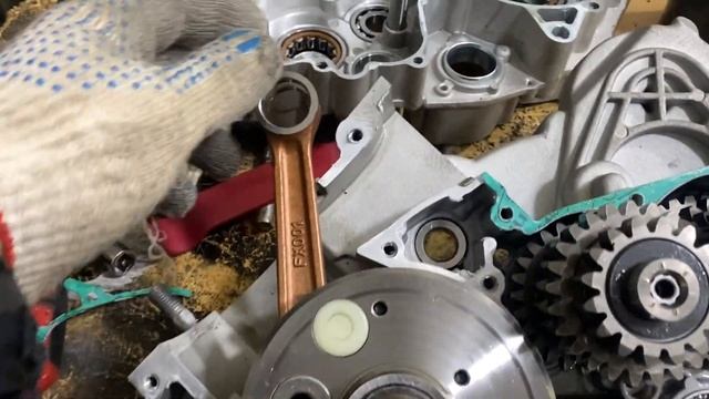 HENGHIAN 302t переборка мотора. Китайский GasGas живи!