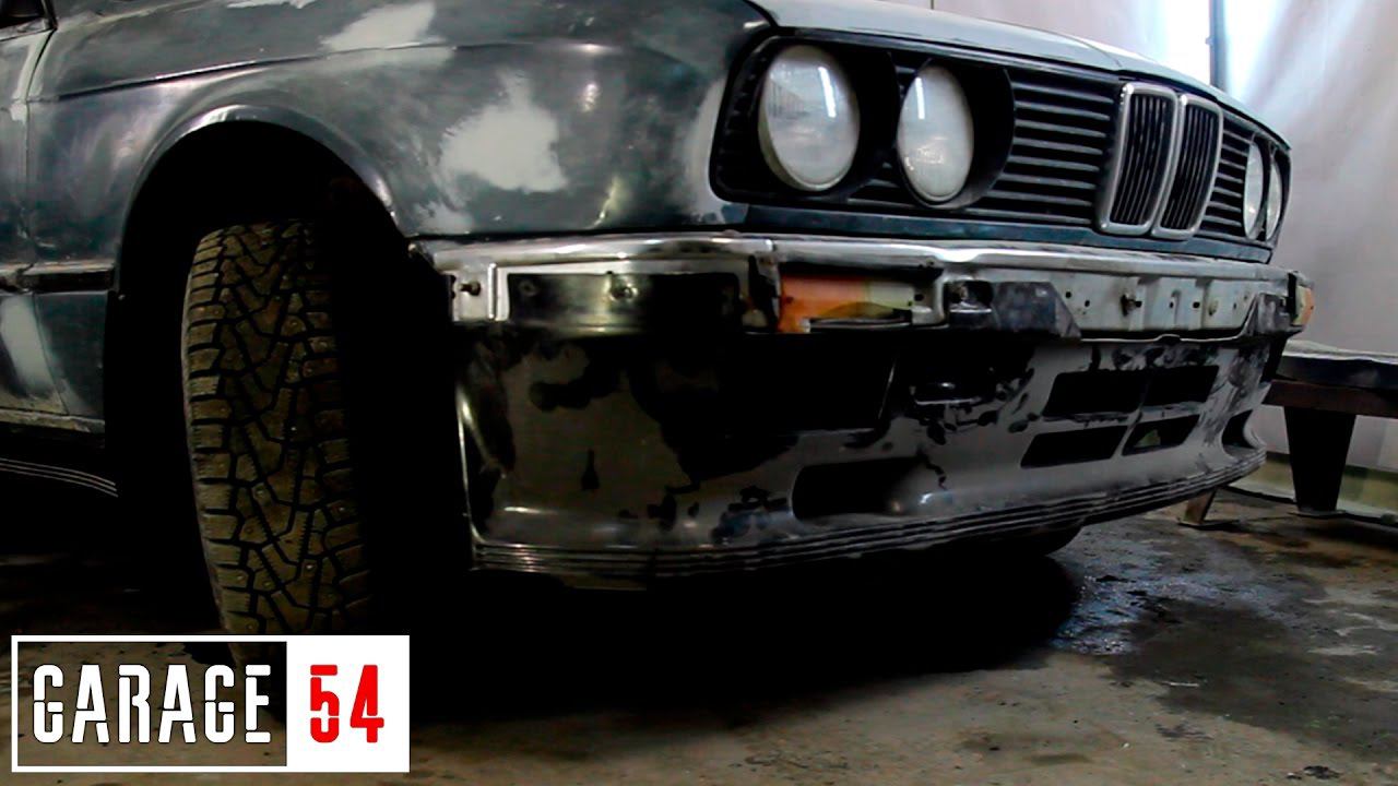 Кузовные работы по BMW E30, устанавливаем ОБВЕСЫ
