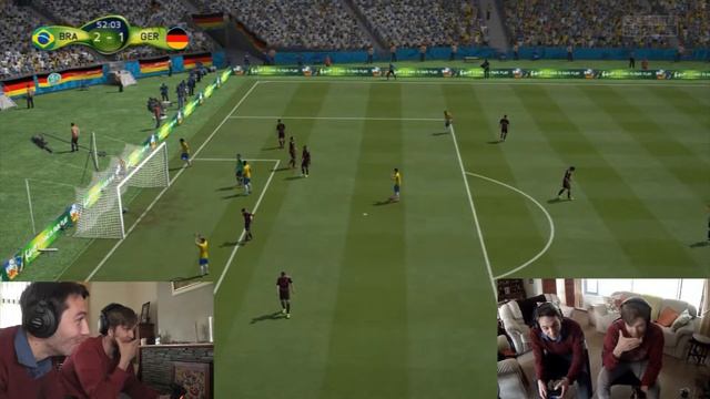 FIFA 14 - FUNNY ENDING! - World Cup Challenges (Gameplay) - Germany vs Brazil смотреть онлайн