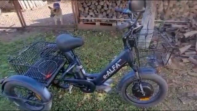 Отзыв клиента на электротрицикл Green City e-ALFA Trike смотреть онлайн