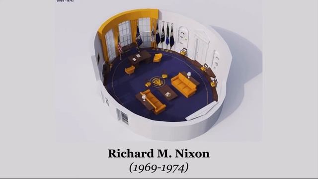 The Oval Office Through the Years | (1909 - 2021) Oval Office Decor Evolution смотреть онлайн