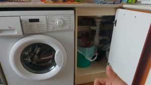 Установка стиральной машинки.