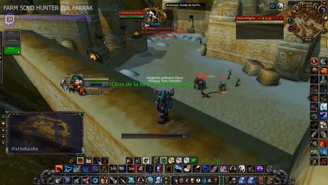 Farm Solo Hunter Zull Farrak Wow Classic