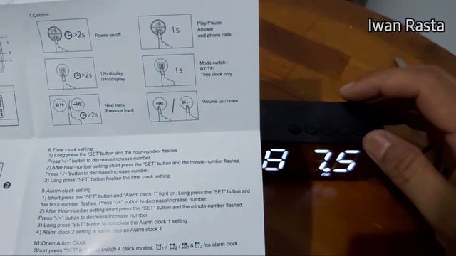 UNBOXING DAN REVIEW SPEAKER BLUETOOTH ROBOT RB150 LED ALARM CLOCK FM RADIO смотреть онлайн