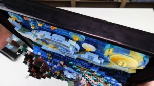 Review LEGO Van Gogh: The Starry Night (Ideas Set 21333 Sternennacht)