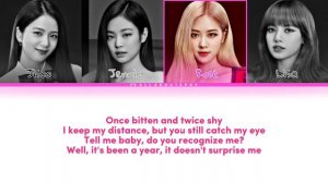 Last Christmas - 'BLACKPINK' (Color coded lyrics Eng)