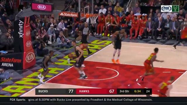 Jeremy Lin Highlights - Hawks vs Bucks - 1/13/2019 смотреть онлайн