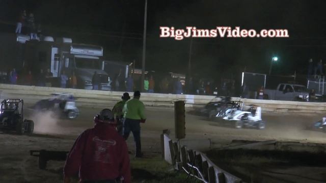 Linda's Speedway 600 Wingless Micro Highlights 9-12-14 смотреть онлайн