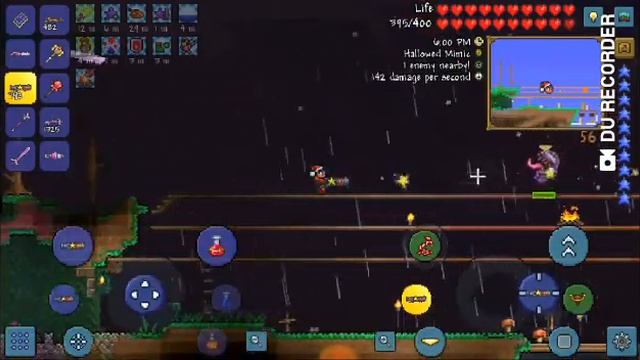 Terraria:Hallowed mimic in expert is soo hard! смотреть онлайн