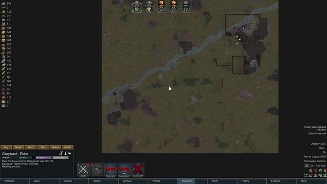 🚀 Enemy predator attack | Rimworld alien vs predator mod | Ep 7 смотреть онлайн