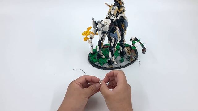 Install BriksMax Light Kit For Lego Horizon Forbidden West: Tallneck 76989 смотреть онлайн