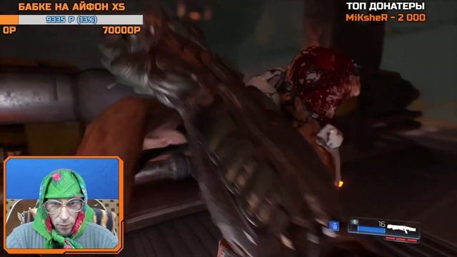 👵 БАБКА МОЧИТ МОНСТРОВ в игре DOOM 😈 ОЧЕНЬ СТРАШНО 😈 смотреть онлайн